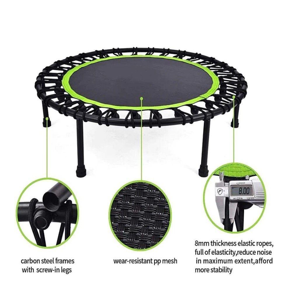 Trampolin con soporte en T 100 cms., saltarina, Power Jump-3