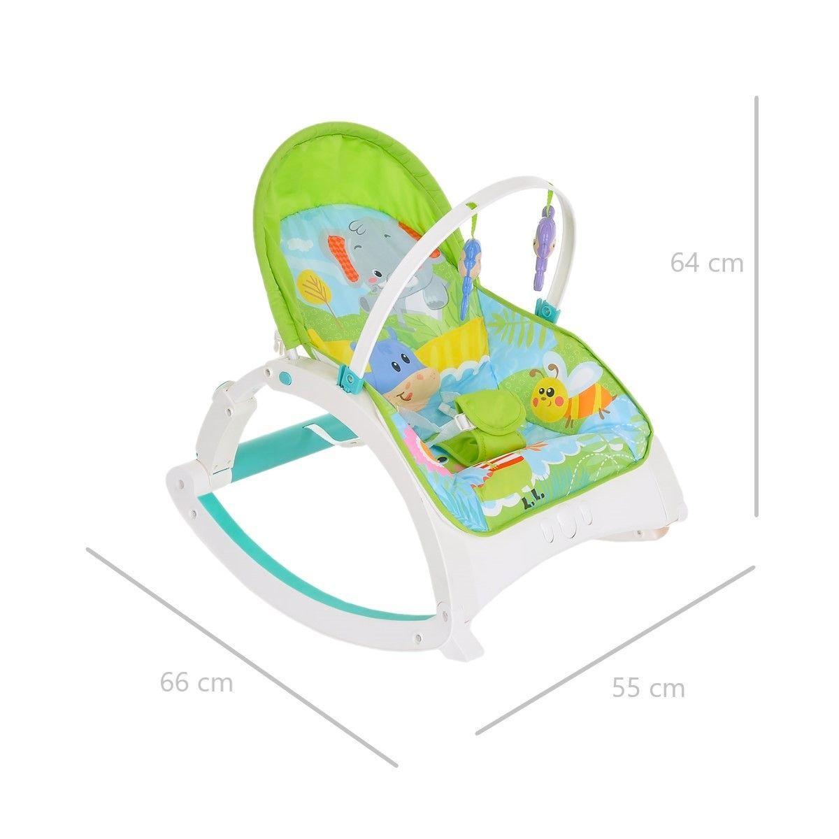 Silla Nido Mecedora Musical Vibratoria Plegable-2