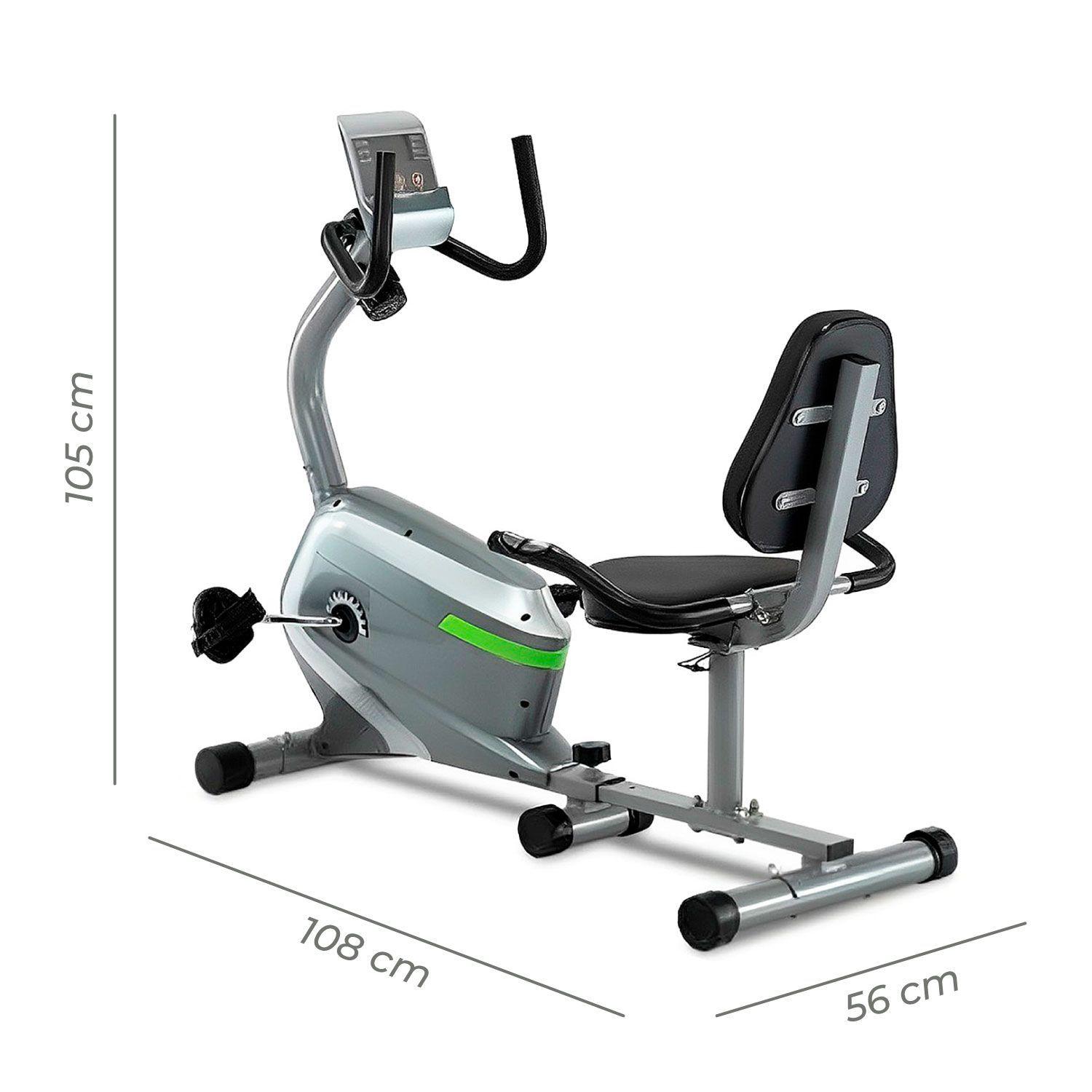 Bicicleta Elíptica Recostada PRO  Asiento Ds6300-1