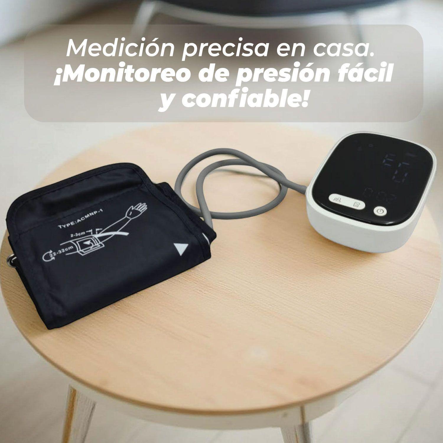 Toma Presión Tensiómetro medidor Presion Arterial Brazo-2