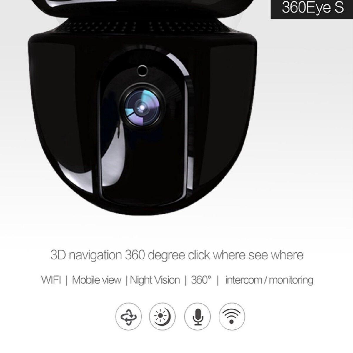 Camara Monitor Bebe Seguridad Con Microfono 360° Wifi-4