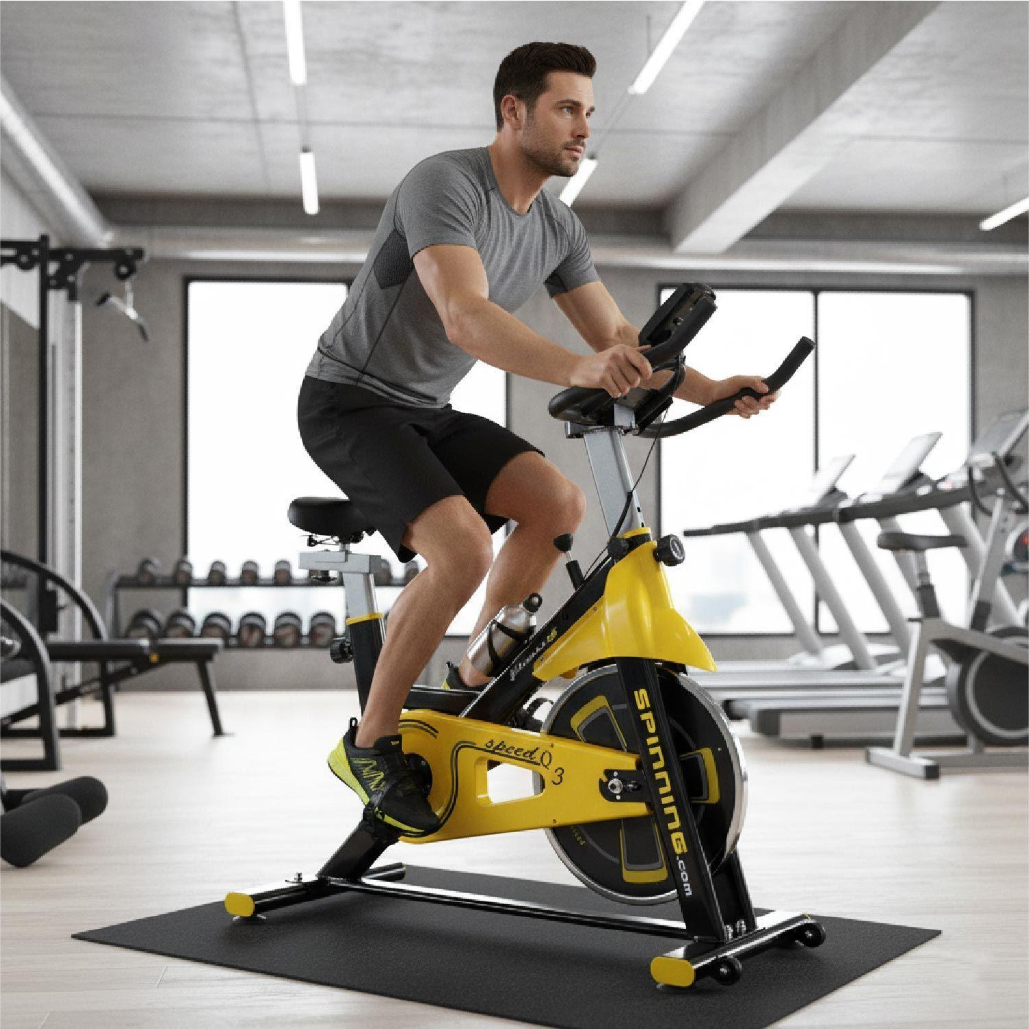 Bicicleta Spinning Profesional Q3 Pro 8 Kg + Monitor-4