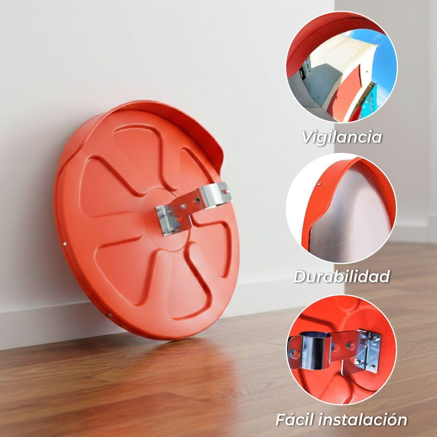 Espejo Convexo Estacionamiento 45 Cm+ soporte Fijacion-2