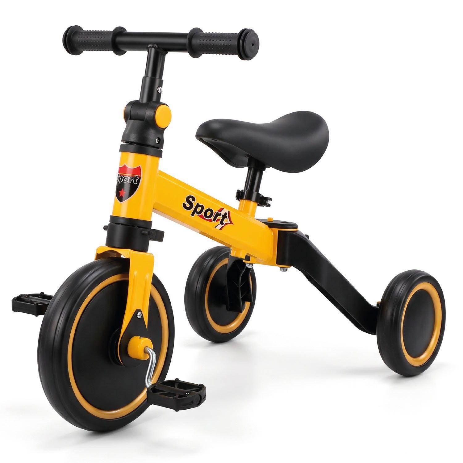 Triciclo Infantil Correpasillo Bicicleta Aprendizaje-0