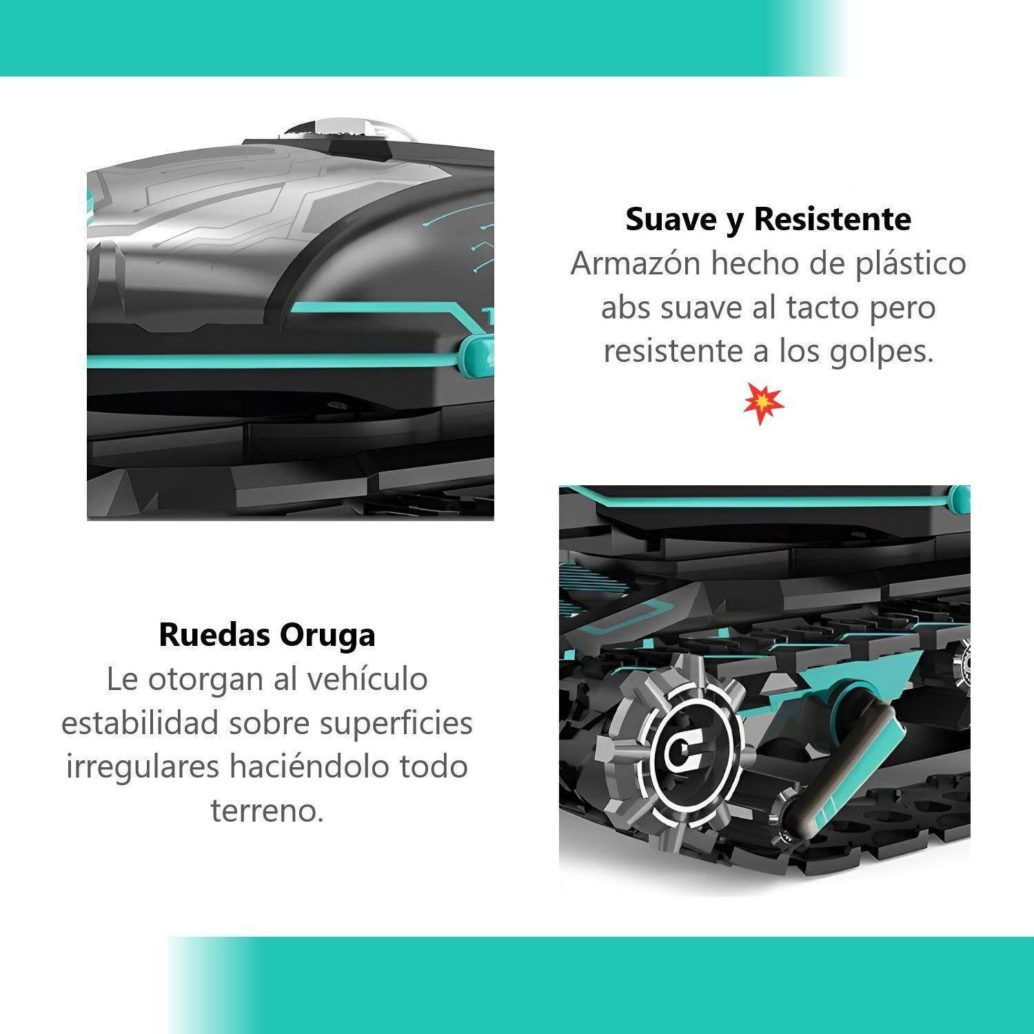 Auto Tanque a Control Remoto Lanza Bombas de Agua-4