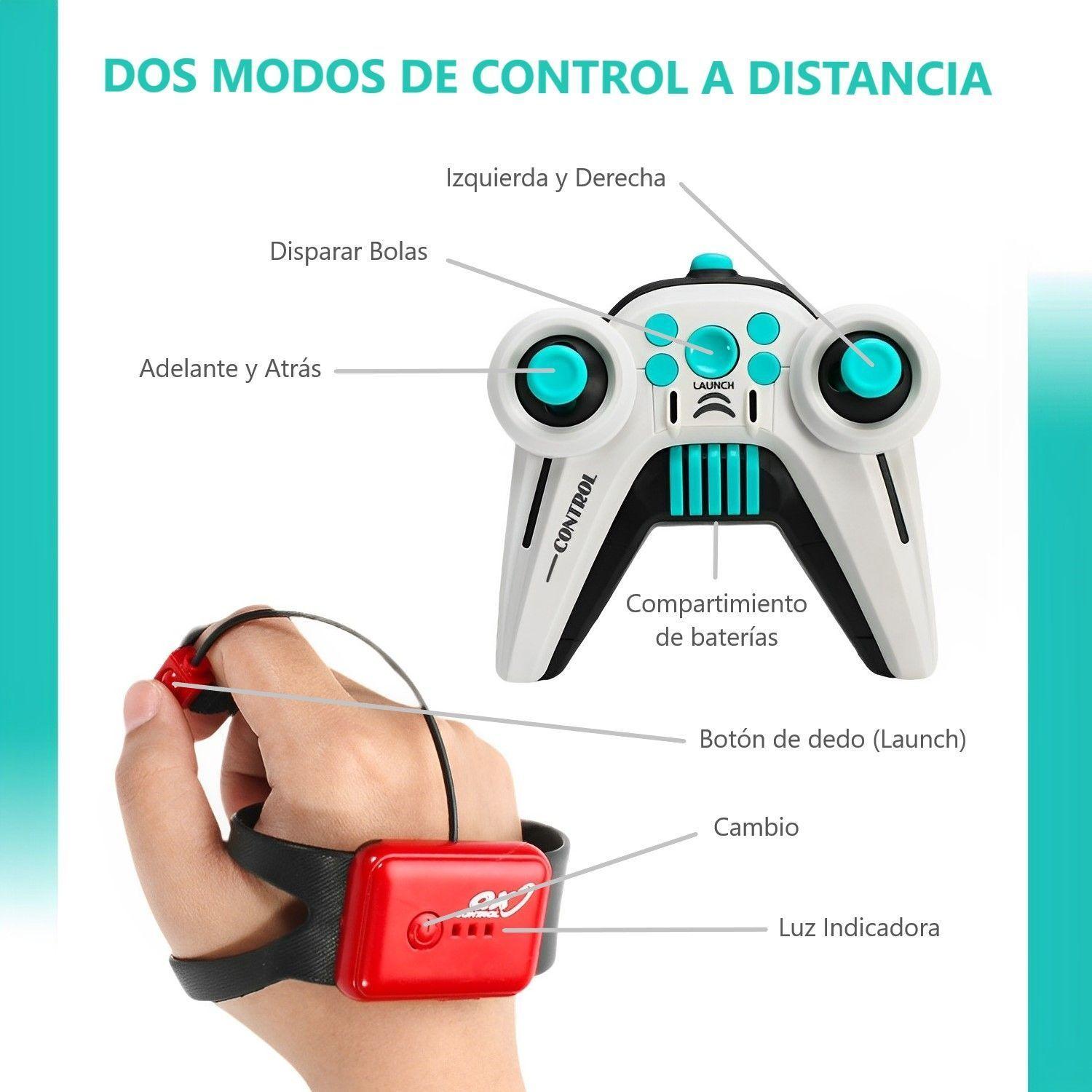 Auto Tanque a Control Remoto Lanza Bombas de Agua-6