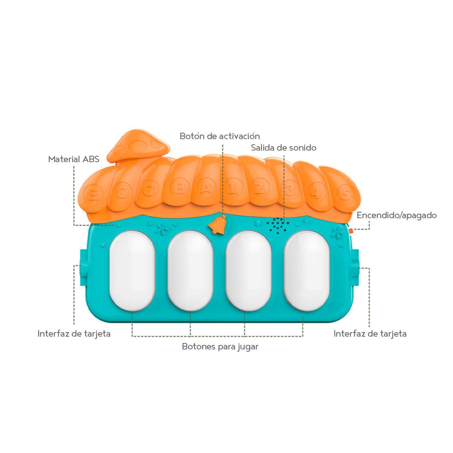 Gimnasio Didactico Musical 3 en 1 para Bebé-1