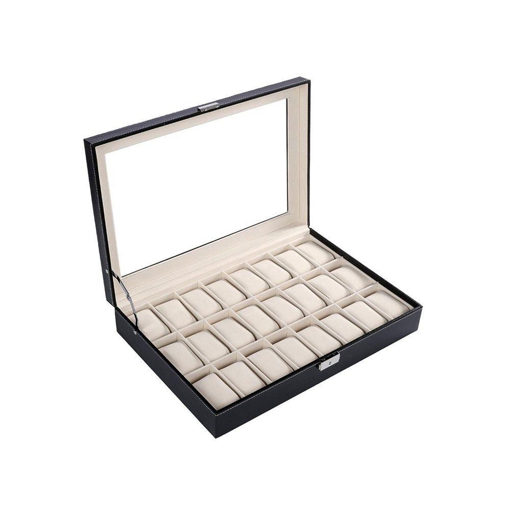 Caja Estuche Organizador de 24 Relojes de Lujo-2