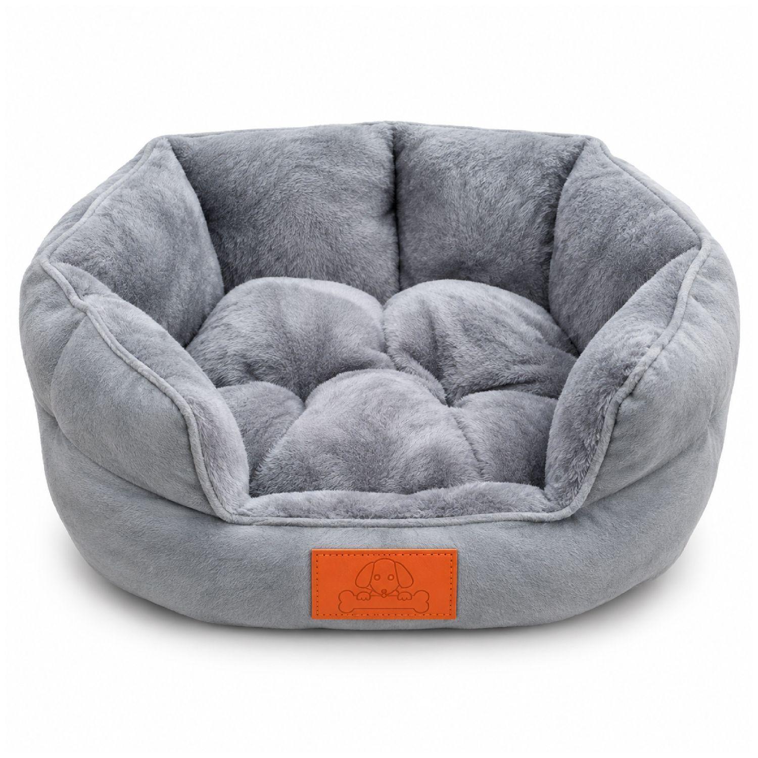 Cama Perro Gato Mascotas Acolchada Antideslizante 40x47cm-0
