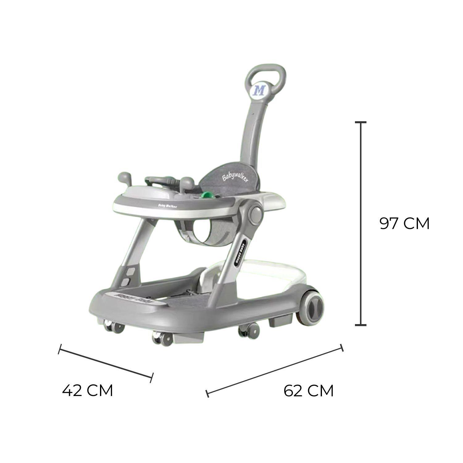 Andador Caminadora Autito Musical Bebe Anticaida Stylish -2