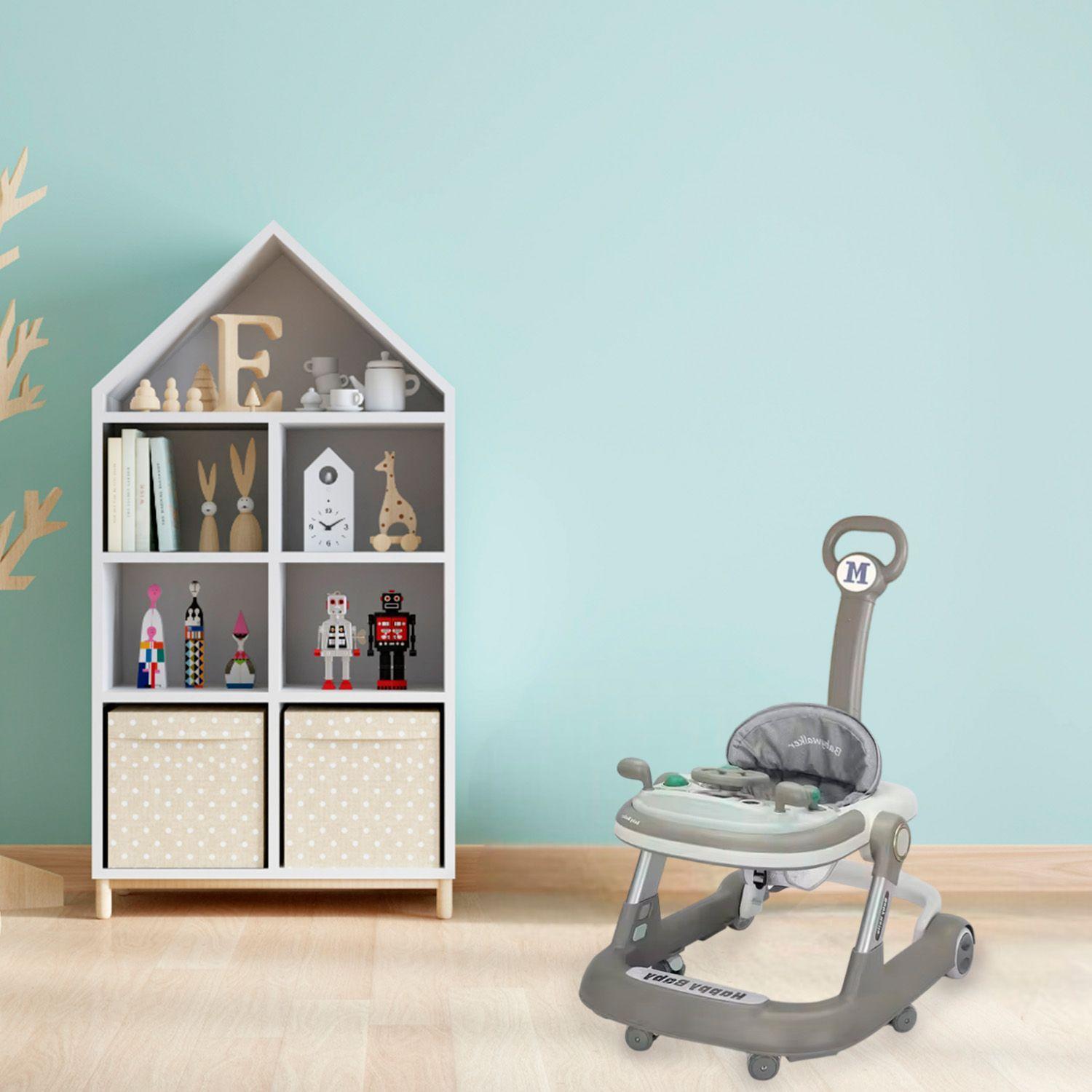 Andador Caminadora Autito Musical Bebe Anticaida Stylish -3