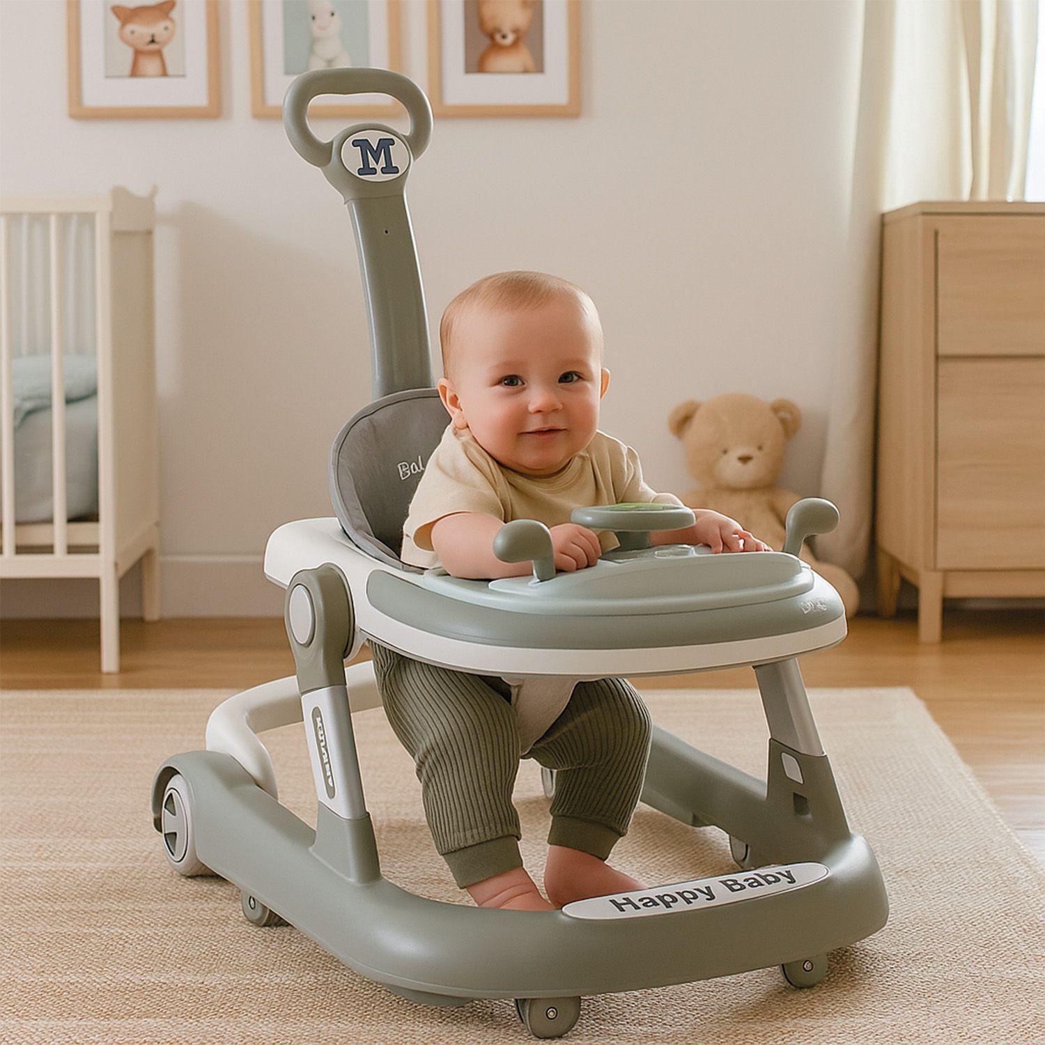 Andador Caminadora Autito Musical Bebe Anticaida Stylish -6