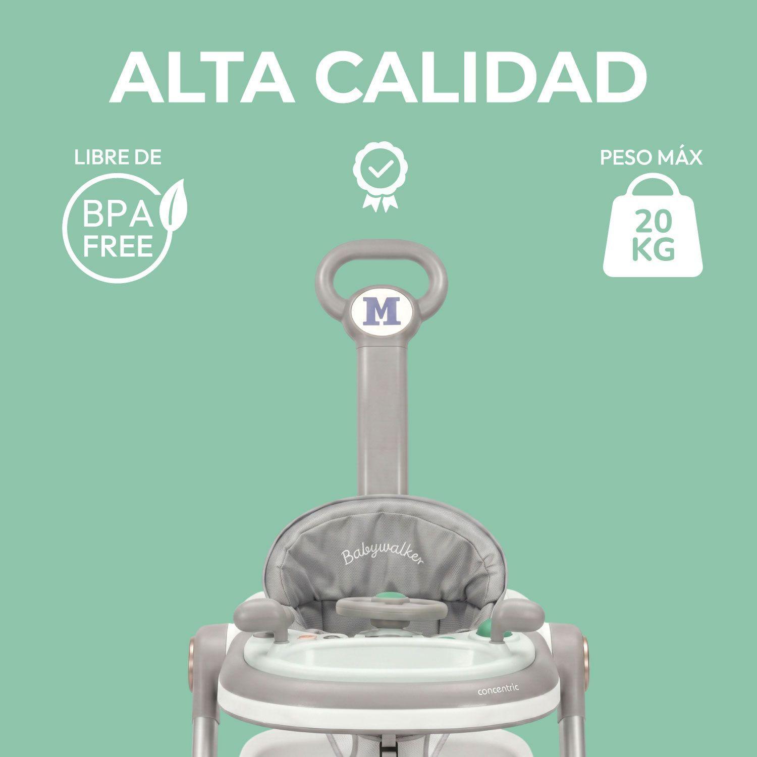 Andador Caminadora Autito Musical Bebe Anticaida Stylish -6