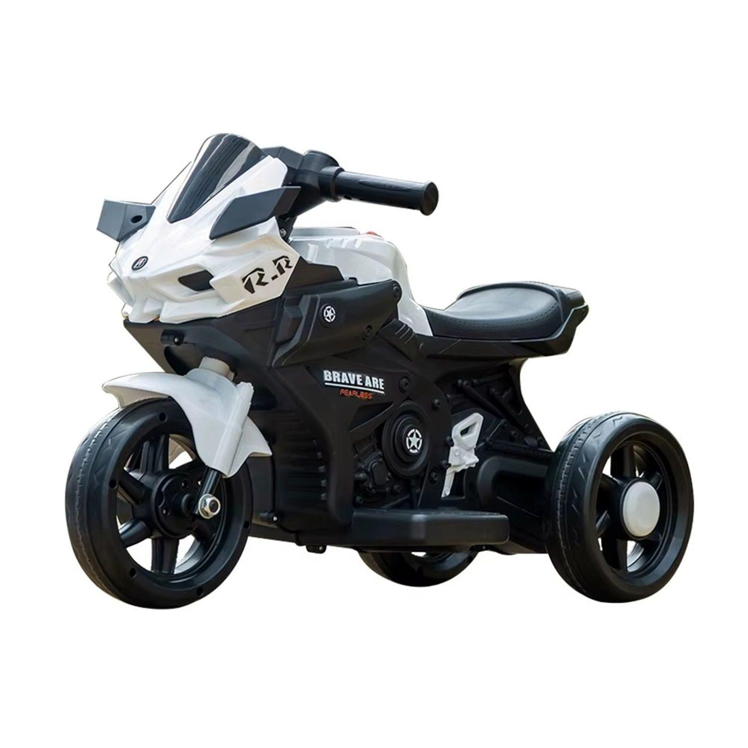 Moto Eléctrica Infantil 3 Ruedas Con Sonido RR Brave 6V-0