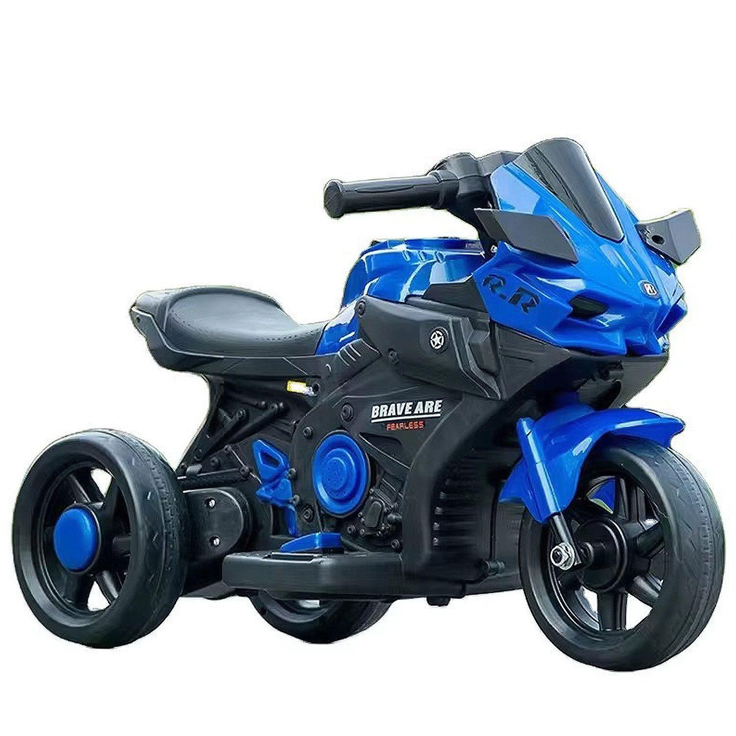 Moto Eléctrica Infantil 3 Ruedas Con Sonido RR Brave 6V-0