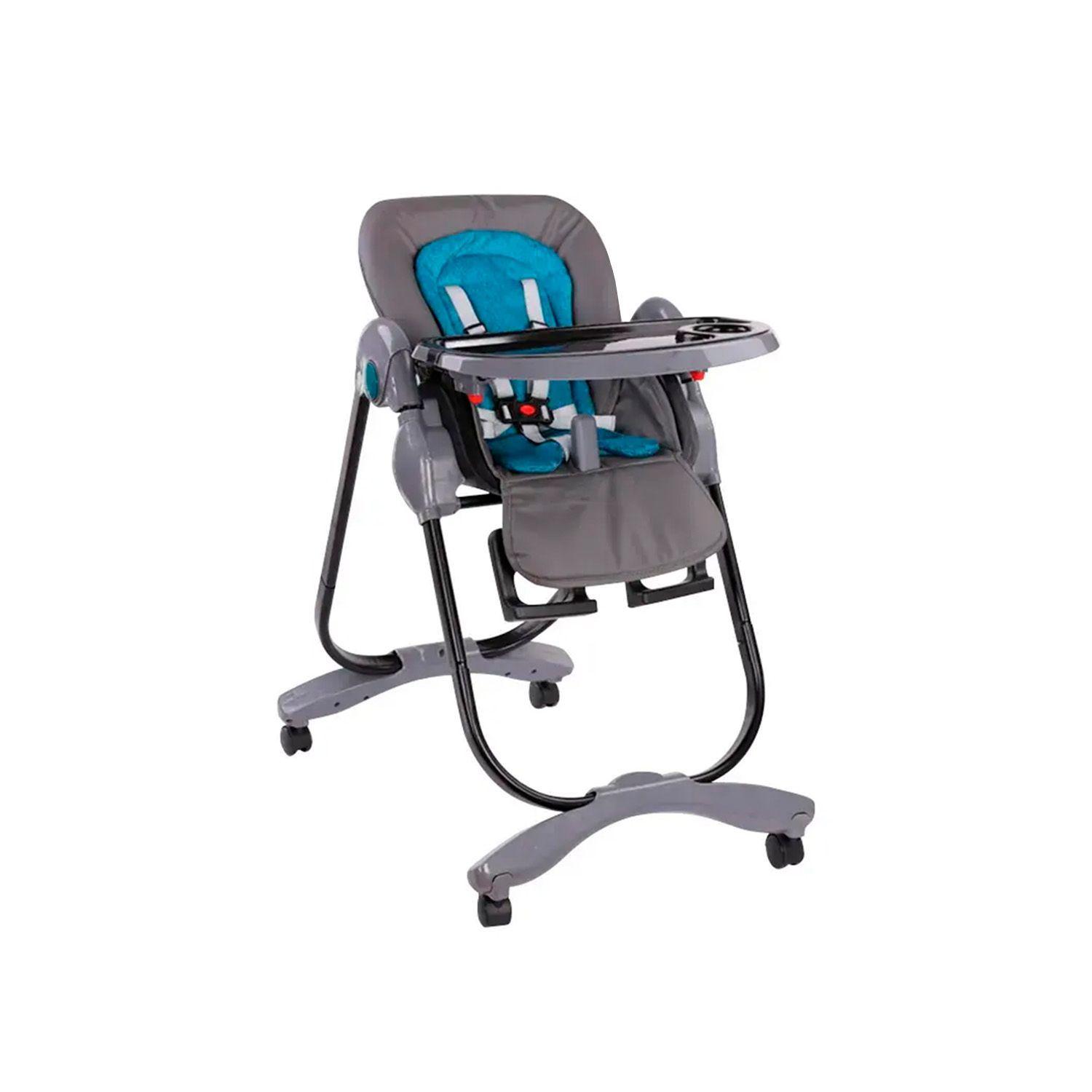 Silla De Comer Bebe Elegante Altura Regulable Y Reclinable-0