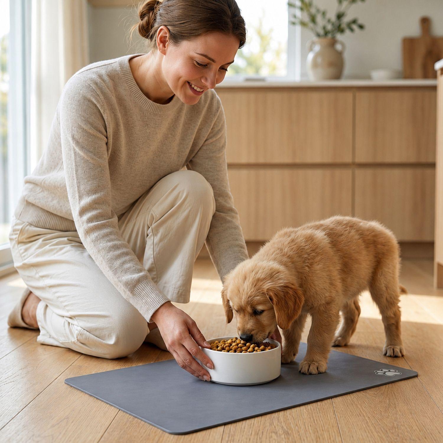 Mat Tapete Absorbente Antideslizante Alimentacion Mascota-1