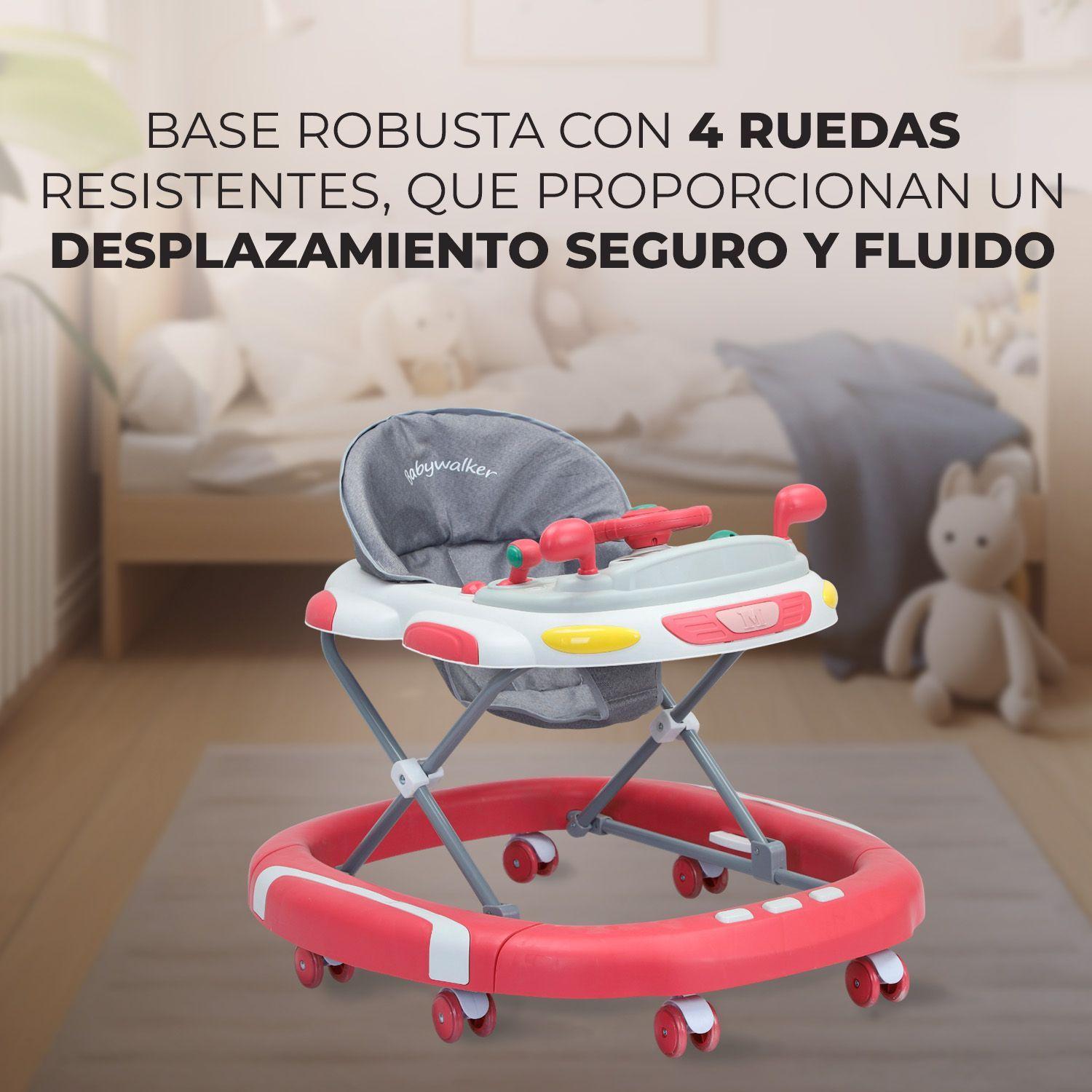 Andador Caminadora Plegable Folding Bebe Anticaida Musical-4