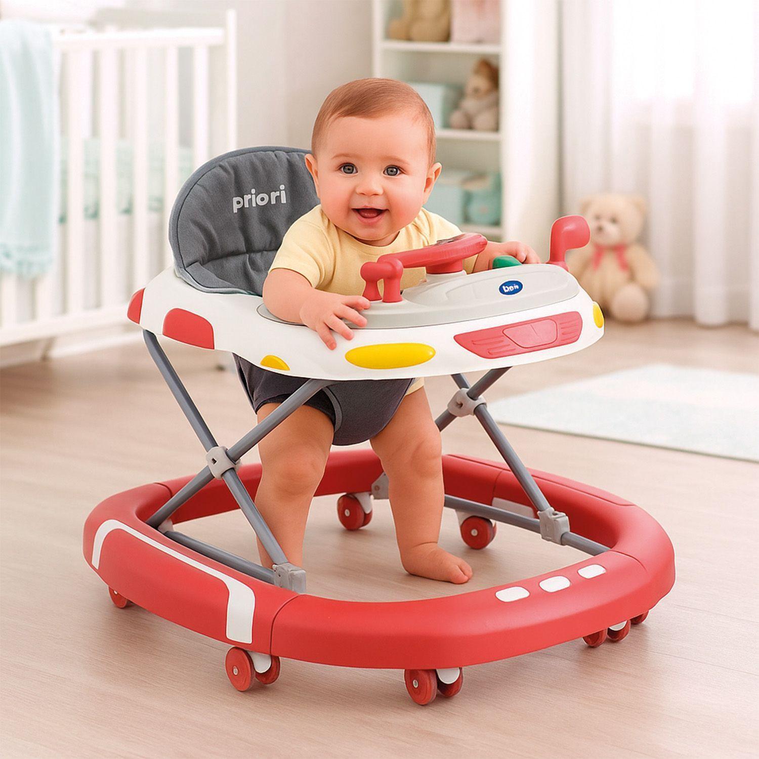 Andador Caminadora Plegable Folding Bebe Anticaida Musical-5