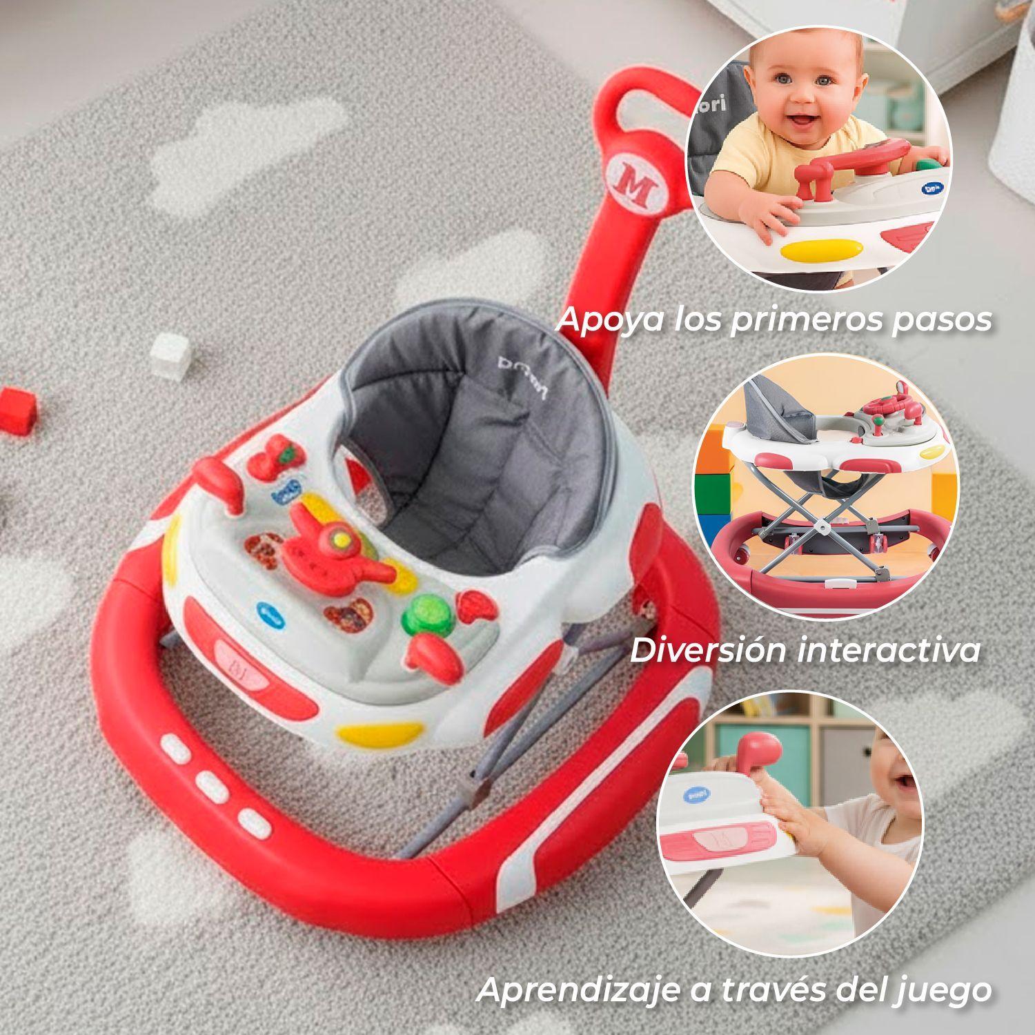 Andador Caminadora Plegable Folding Bebe Anticaida Musical-3