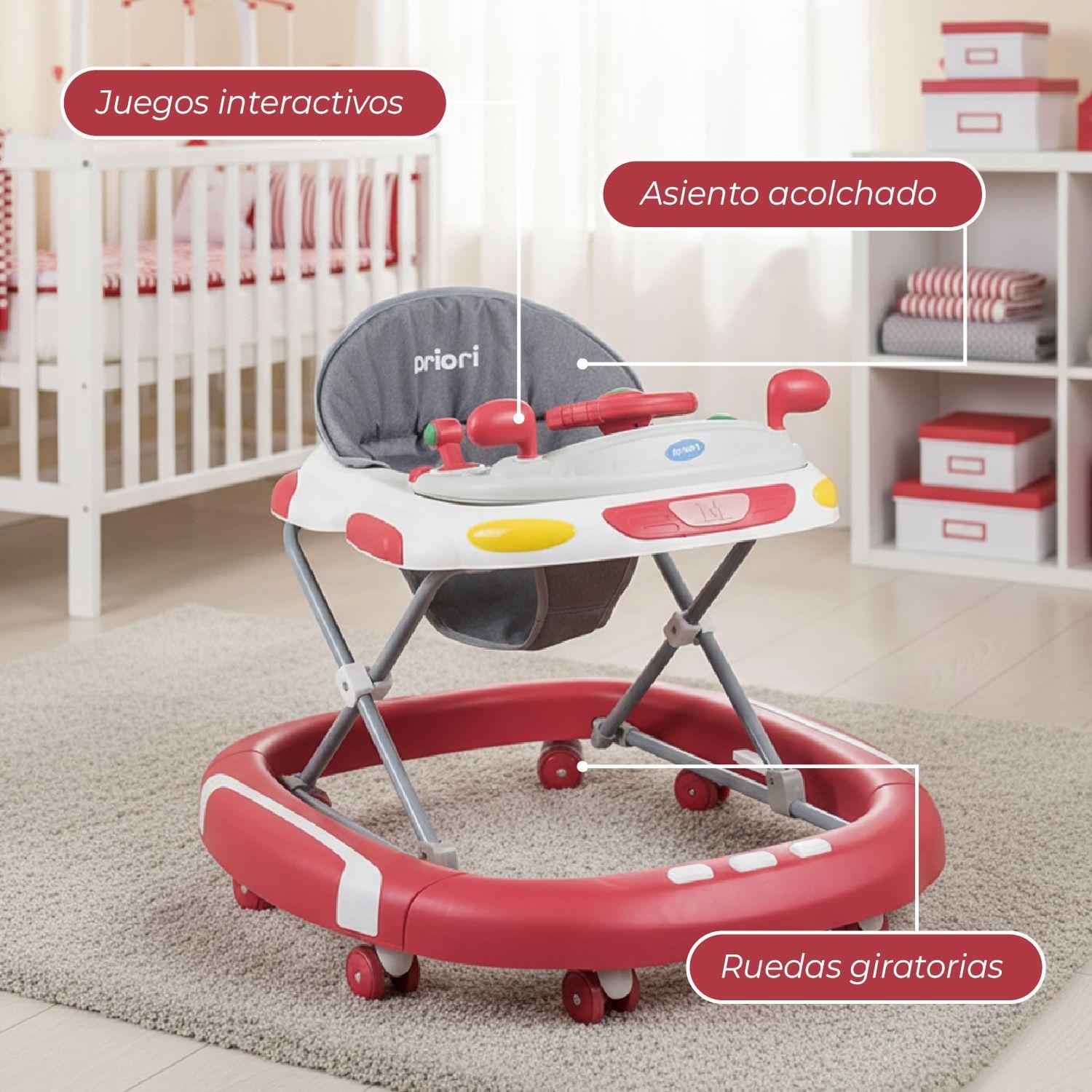 Andador Caminadora Plegable Folding Bebe Anticaida Musical-5