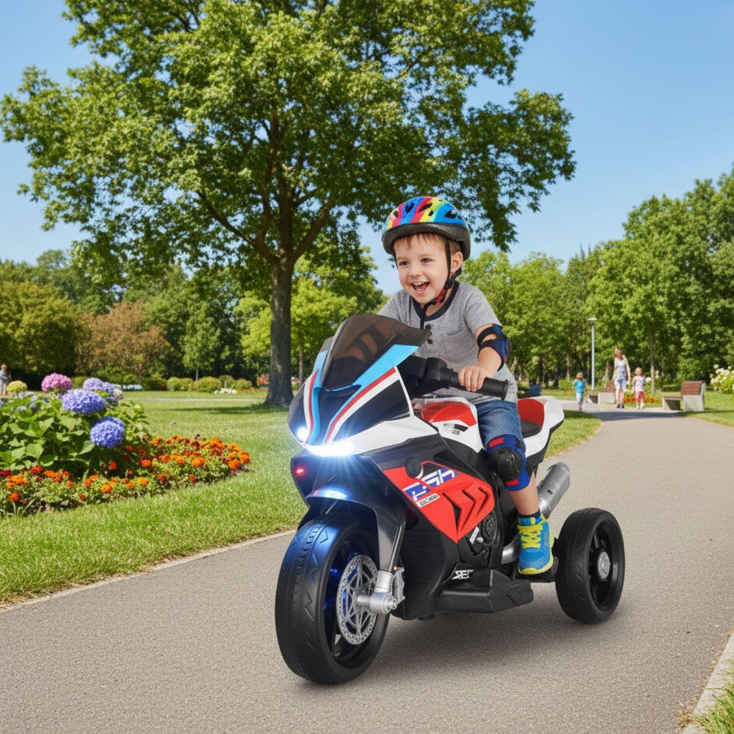 Moto a Batería 3 Ruedas HP4 Luces y Sonido-4