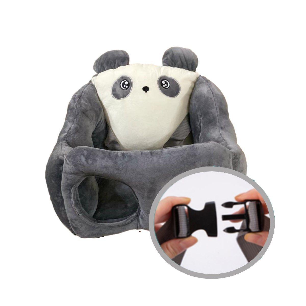 Asiento Bebé Cuadrado Cojín De Seguridad y Apoyo Panda-2