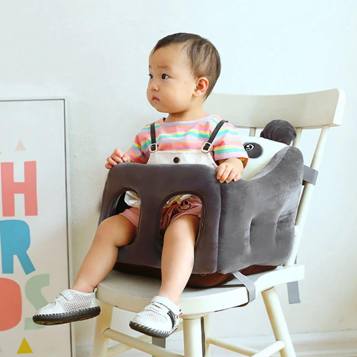 Asiento Bebé Cuadrado Cojín De Seguridad y Apoyo Panda-4