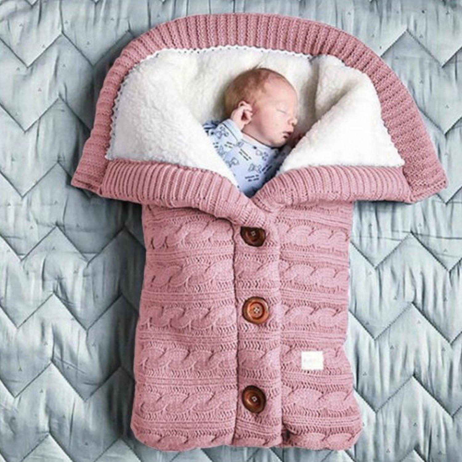 Saco De Dormir Manta para Bebe Recién Nacido Ultrasuave-0