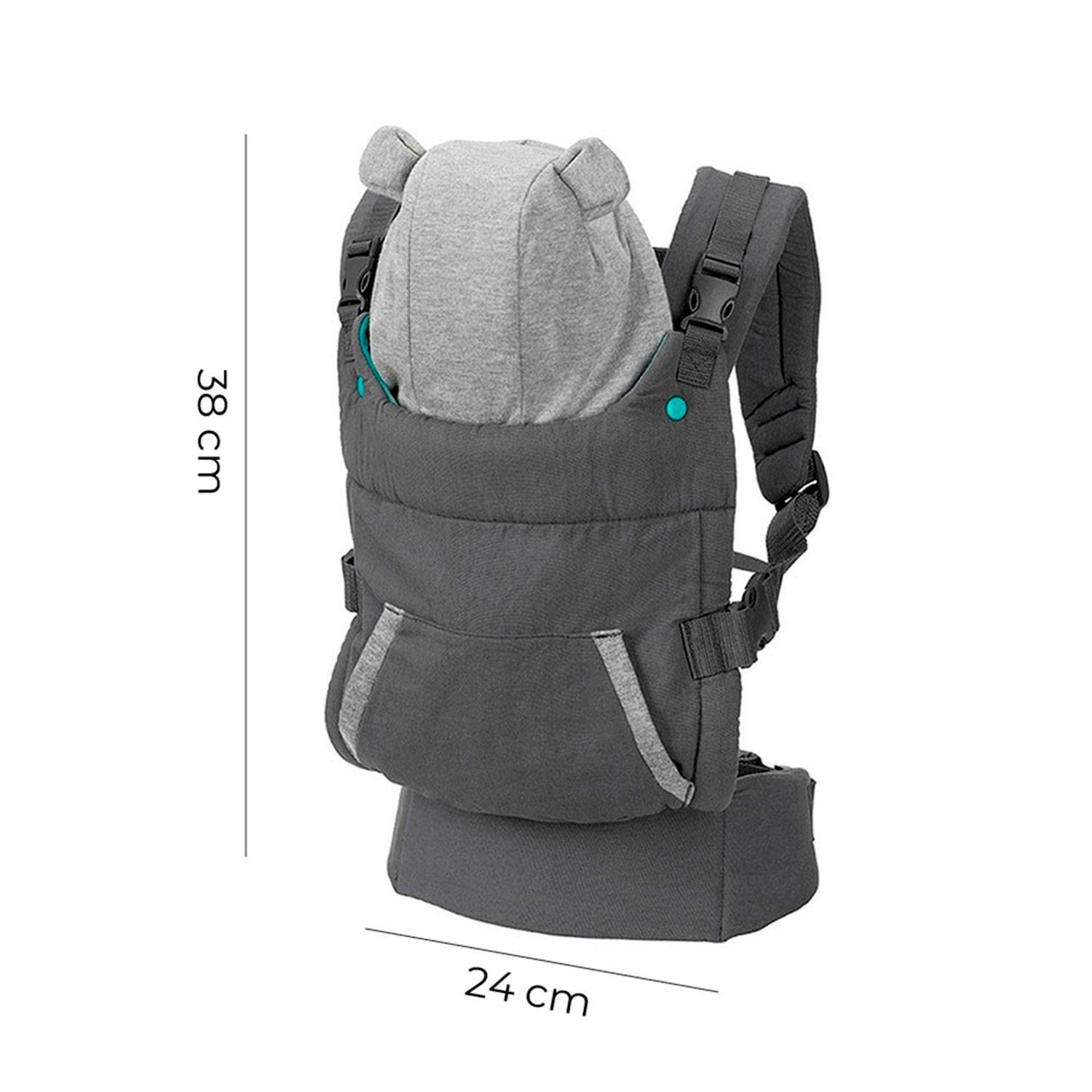 Portabebe Ergonomico Osito Con Gorrito-5