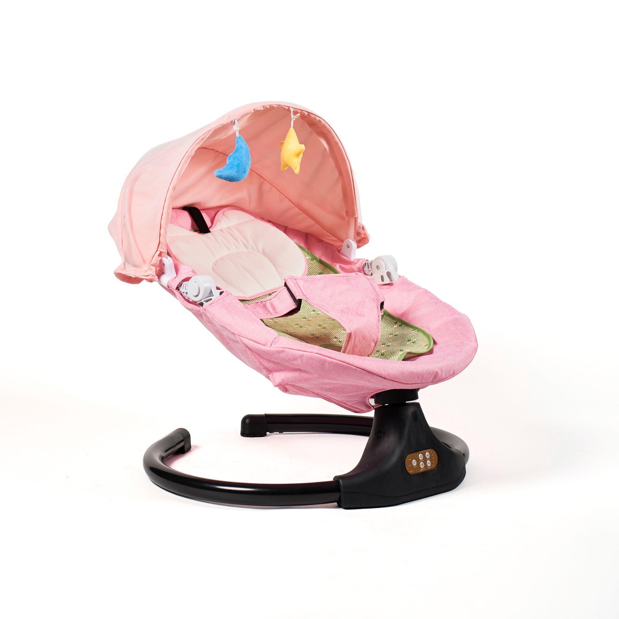 Silla Cuna Mecedora Bebe Musical Automatica Inteligente-4