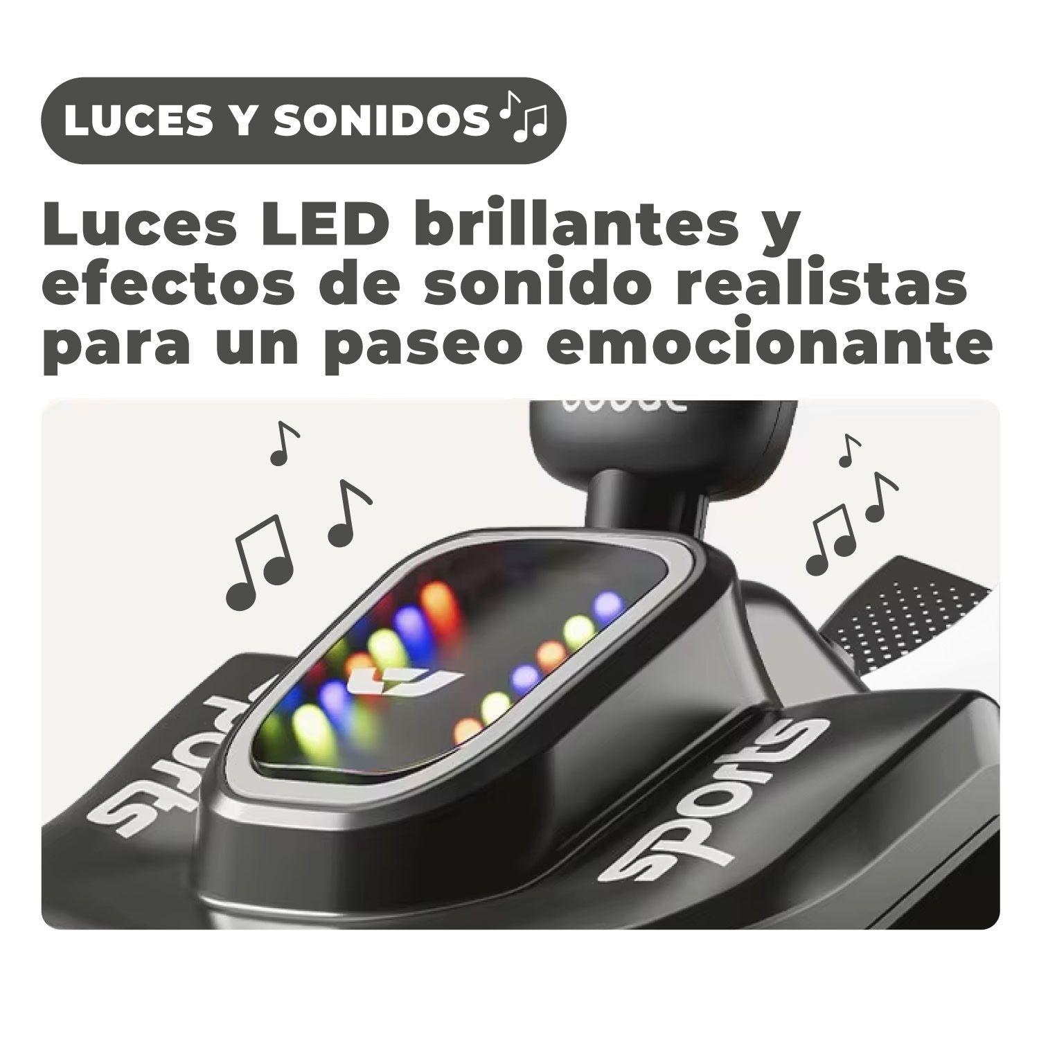 Moto Niños Cuatrimoto Eléctrica Sport Luces Y Sonido-3