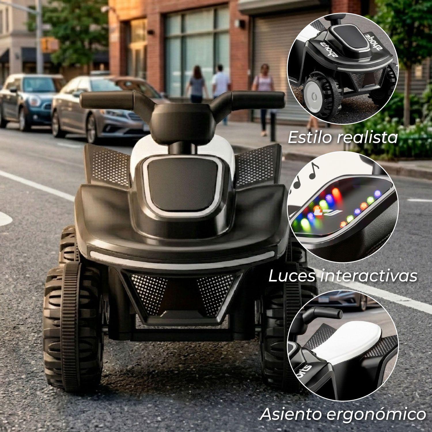 Moto Niños Cuatrimoto Eléctrica Sport Luces Y Sonido-3