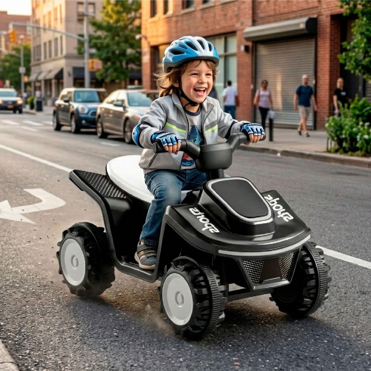 Moto Niños Cuatrimoto Eléctrica Sport Luces Y Sonido-4