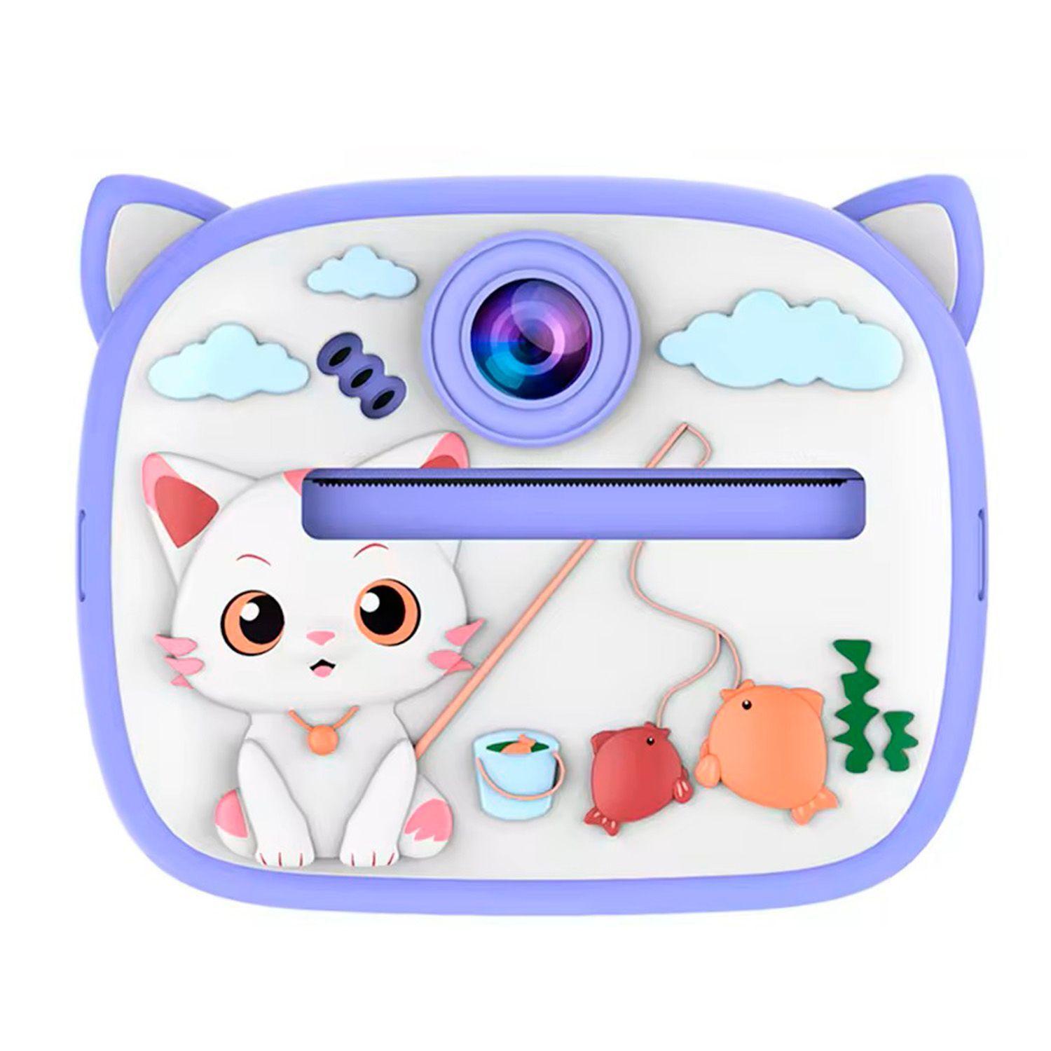 Camara Digital Instantanea Mini Impresora Termica Niños-0