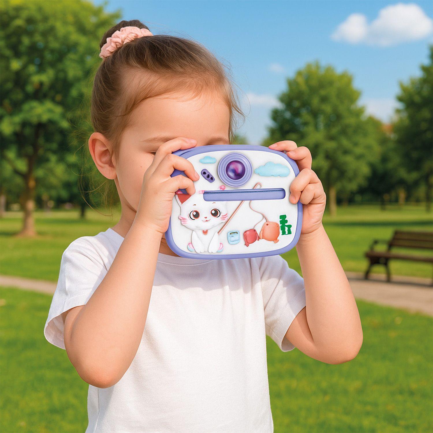 Camara Digital Instantanea Mini Impresora Termica Niños-6