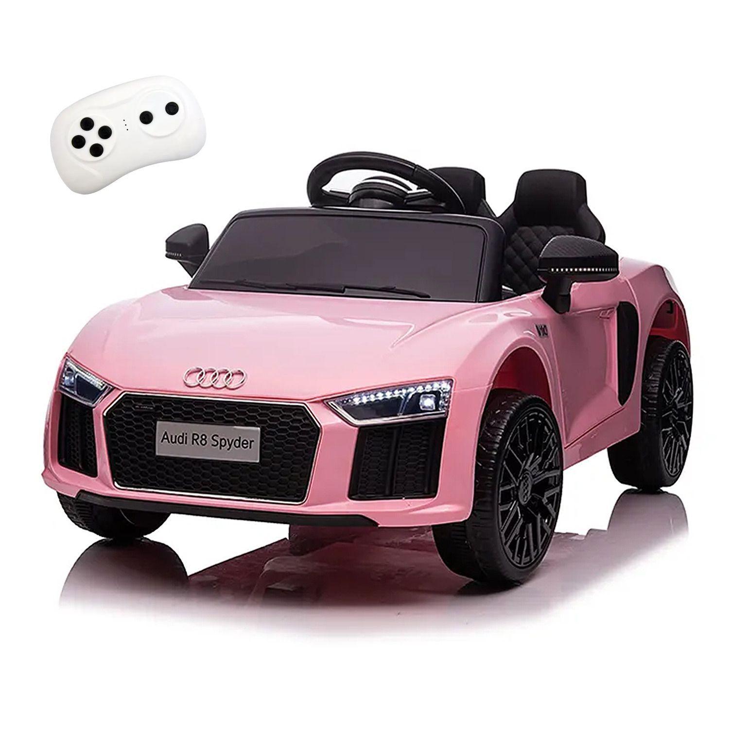 Auto Electrico Deportivo Niños Con Control Luces y Sonido V10-0