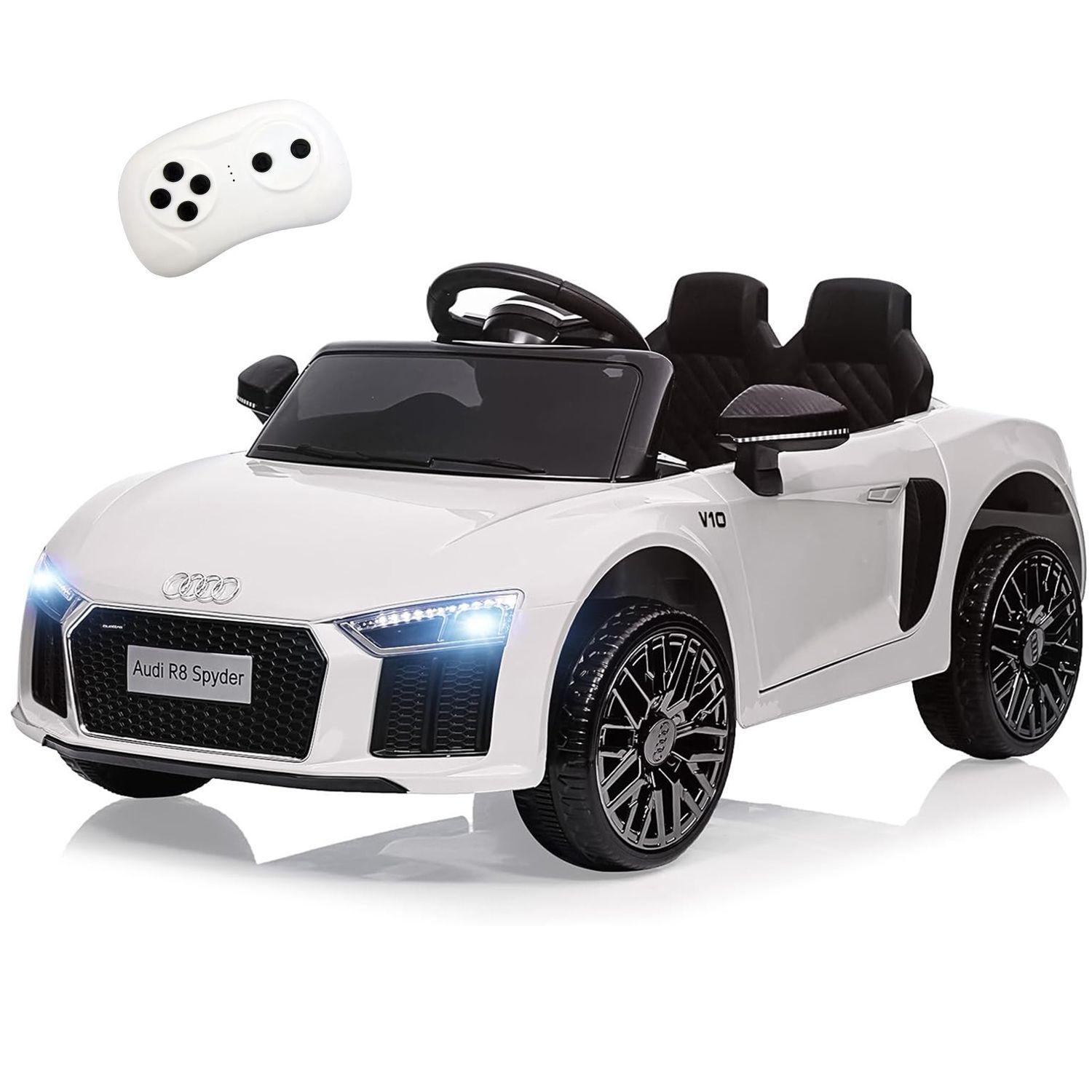 Auto Electrico Deportivo Niños Con Control Luces y Sonido V10-0