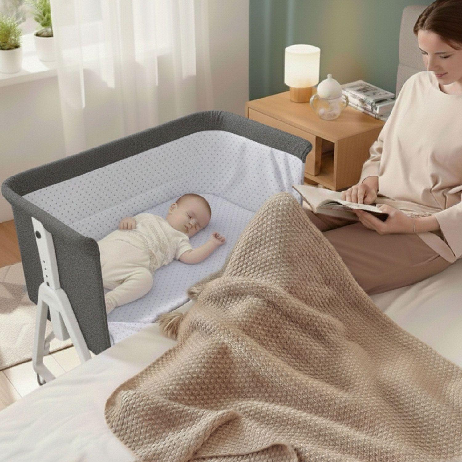 Cuna Colecho Moises Bebe Mecedora 6 Alturas  Safe&soft-2