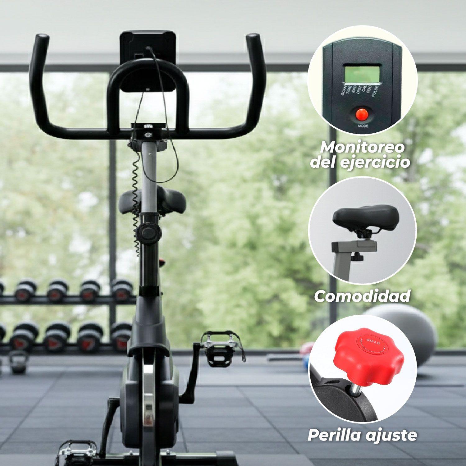Bicicleta Spinning Profesional Q4 con Monitor.-3