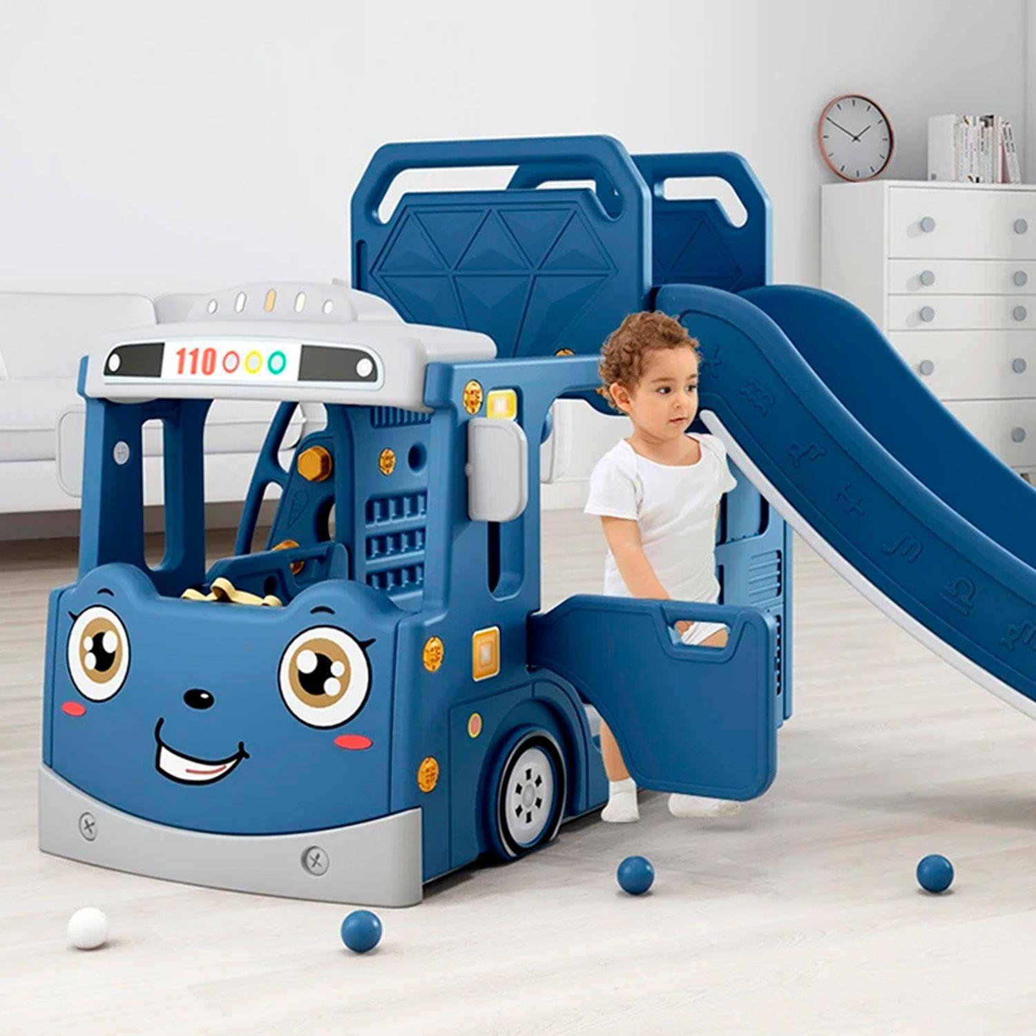 Resbalin Columpio Centro De Juegos 3 En 1 + Aro Basket-2