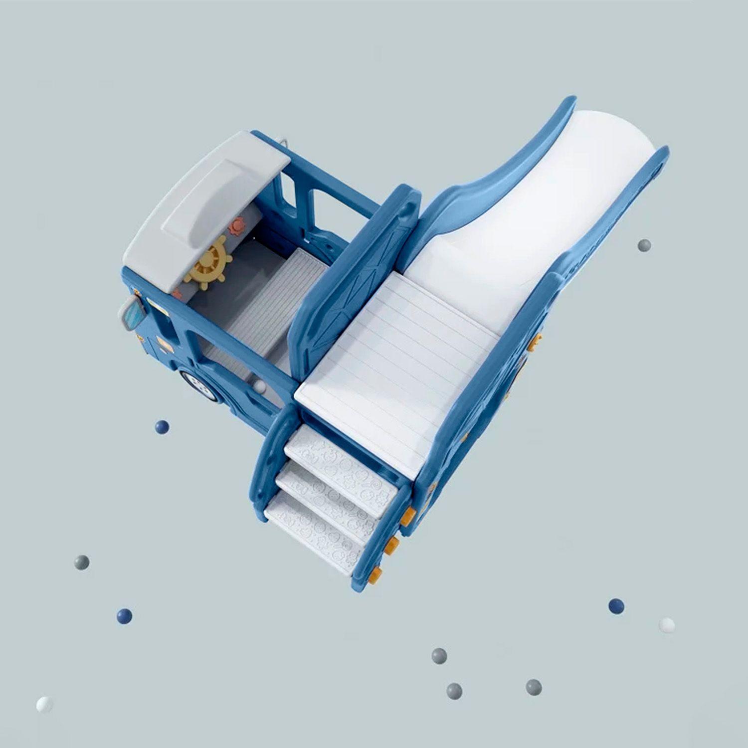 Resbalin Columpio Centro De Juegos 3 En 1 + Aro Basket-6