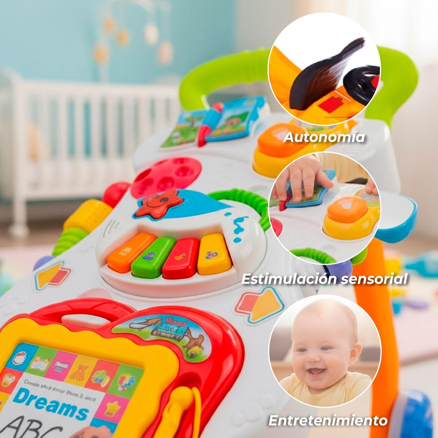 Caminadora Andador Correpasillos Musical Bebe-3