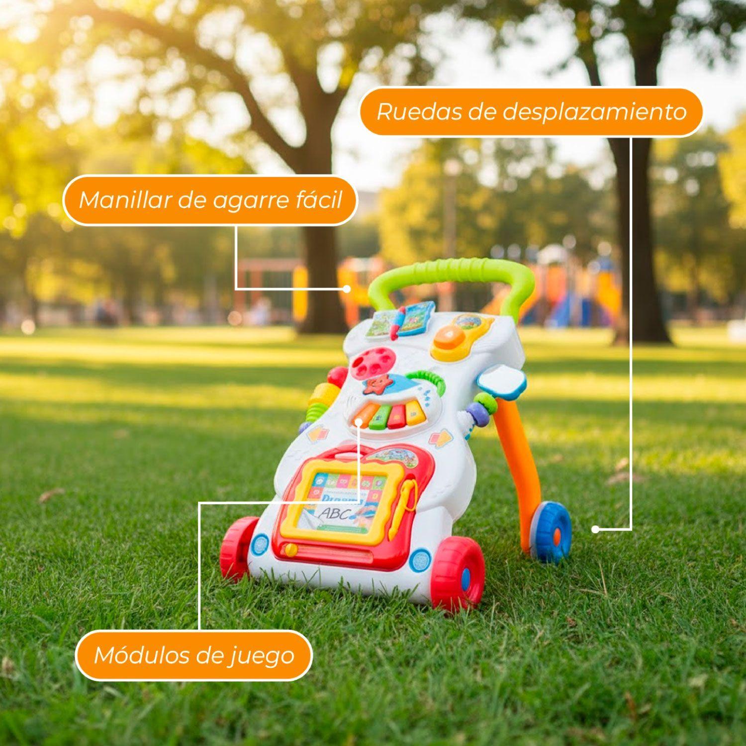 Caminadora Andador Correpasillos Musical Bebe-5