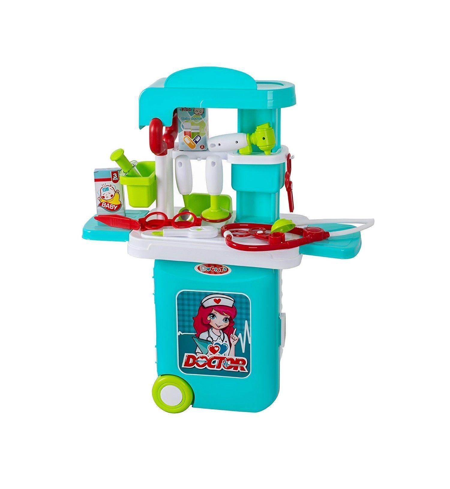 Juguete Set Maletin Simulador Doctor y Accesorios-0