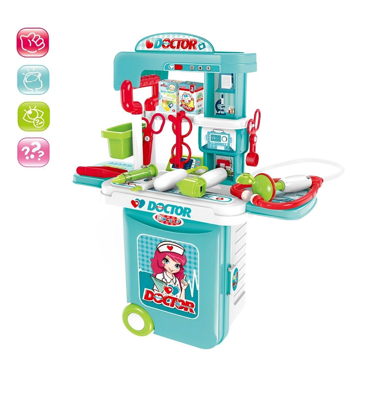 Juguete Set Maletin Simulador Doctor y Accesorios-1