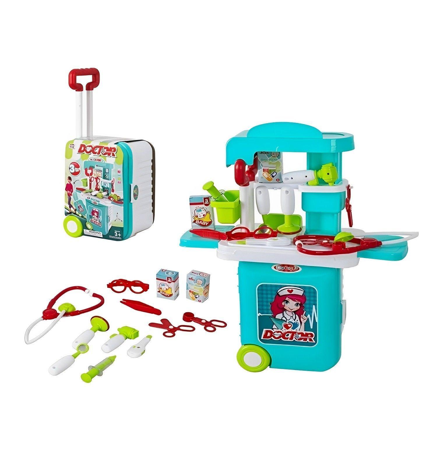 Juguete Set Maletin Simulador Doctor y Accesorios-3