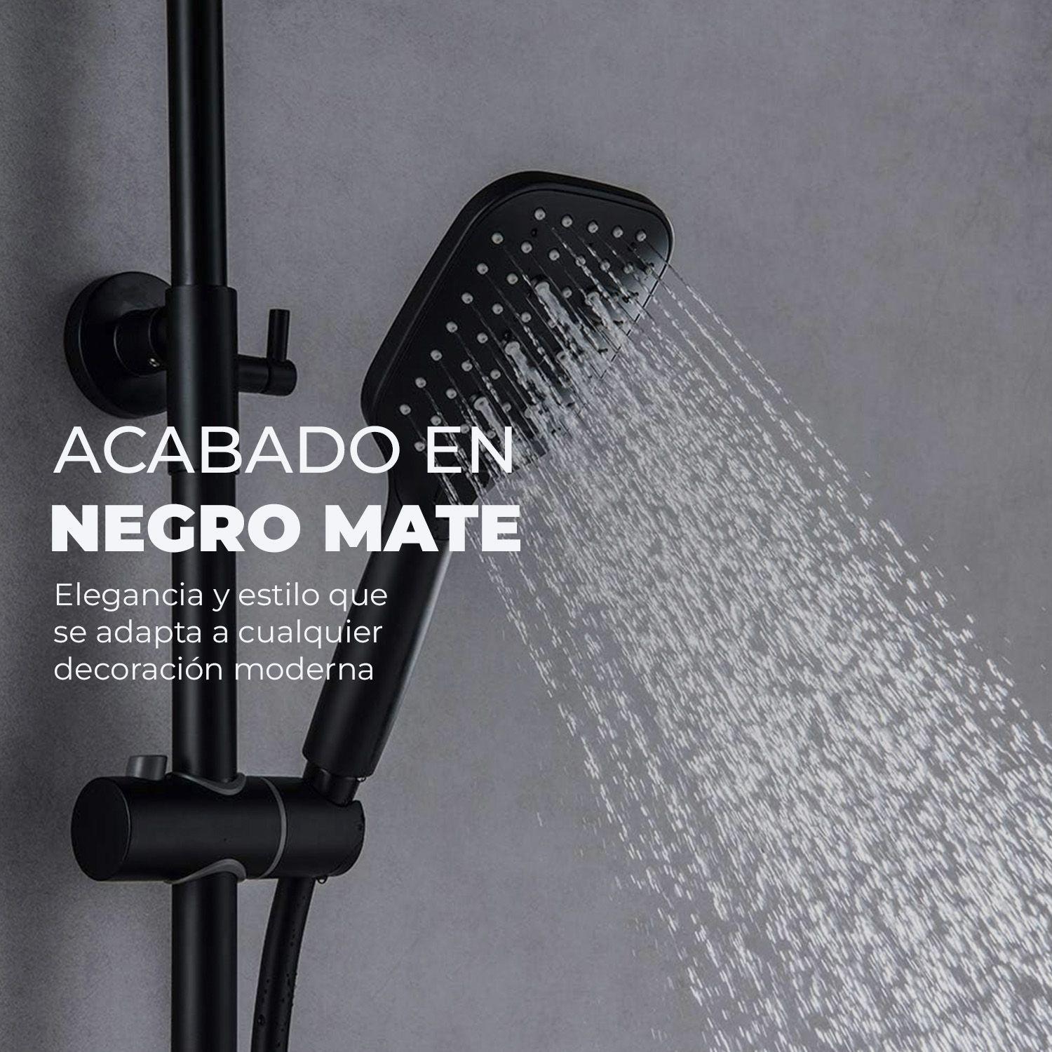 Columna Ducha 4 Funciones Triple, Cascada, Regadera y bidet-4