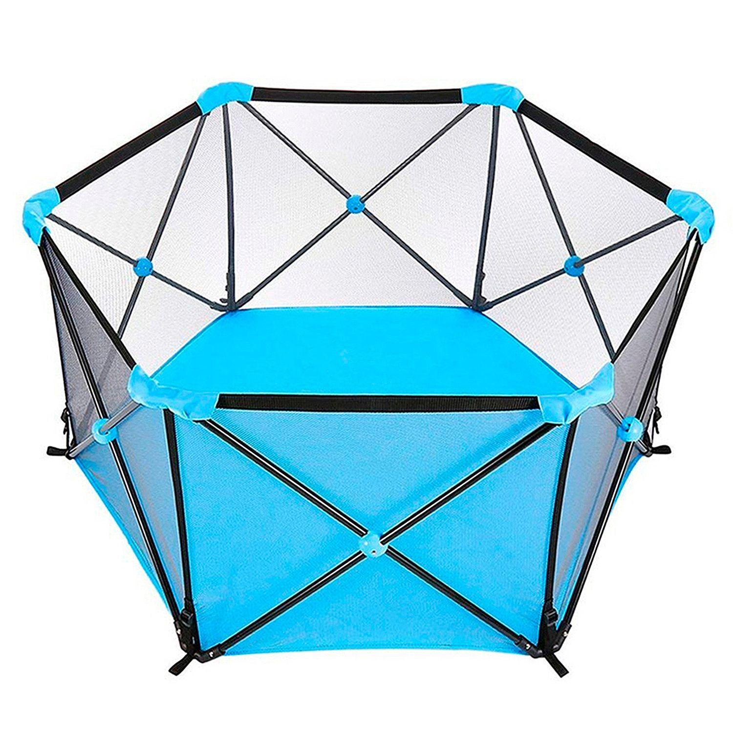 Corral de Seguridad para Bebe Plegable Portatil + Bolso-5