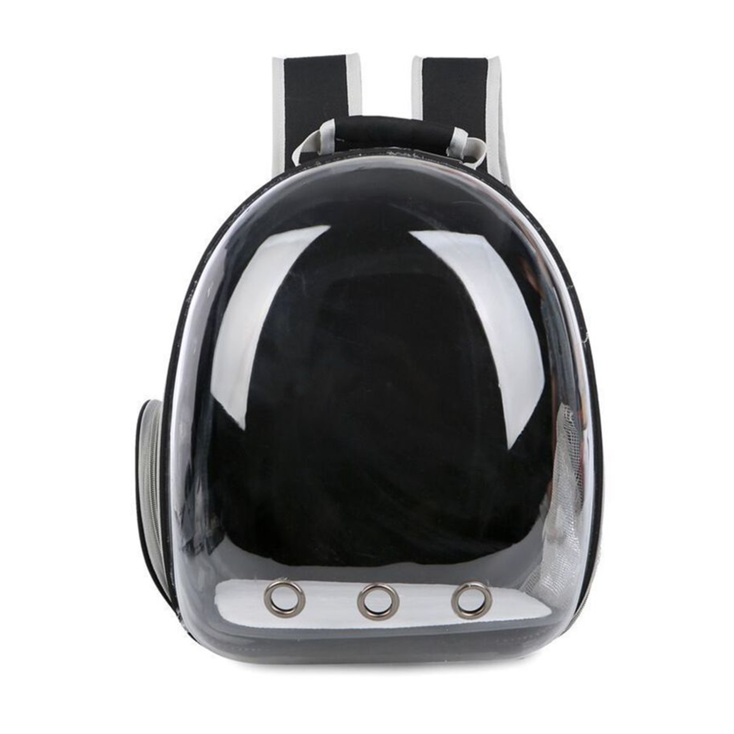 Mochila transportadora de Gatos Negra-0